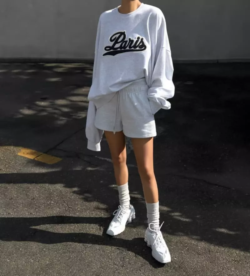 Paper Moon - Korean Women Fashion - #thelittlethings - jersey sweat shorts - 9