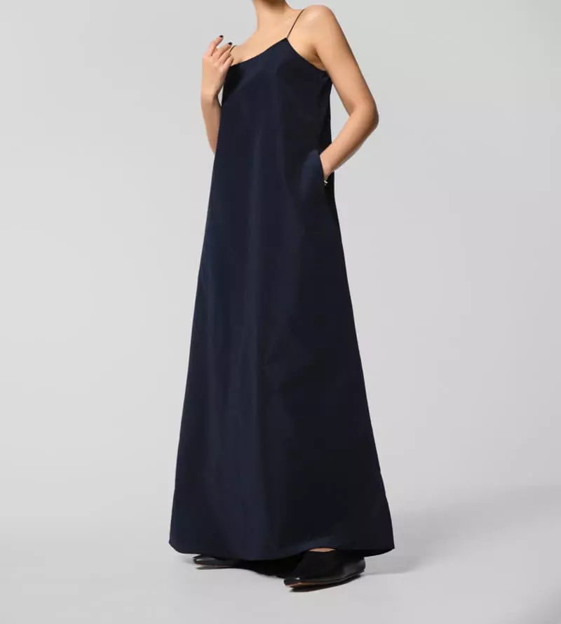 Paper Moon - Korean Women Fashion - #vintagekidsstyle - Thin Shoulder Strappy Maxi One-piece - 12