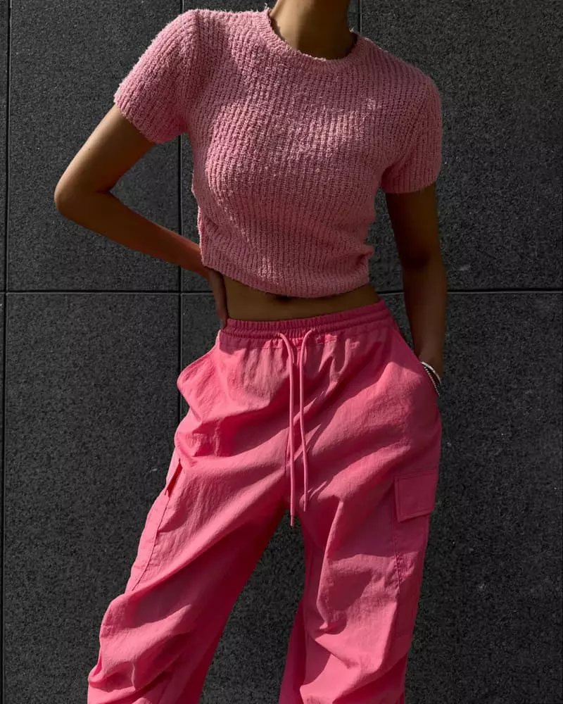 Paper Moon - Korean Women Fashion - #womensfashion - Fuggy Hair Crop Knit Top - 12