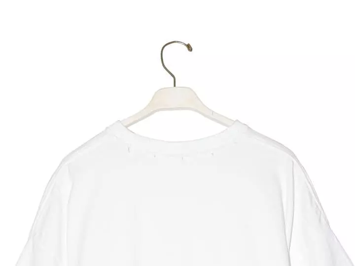 Paper Moon - Korean Women Fashion - #womensfashion - Oversized Pigment Cutted Detail Tee  - 7