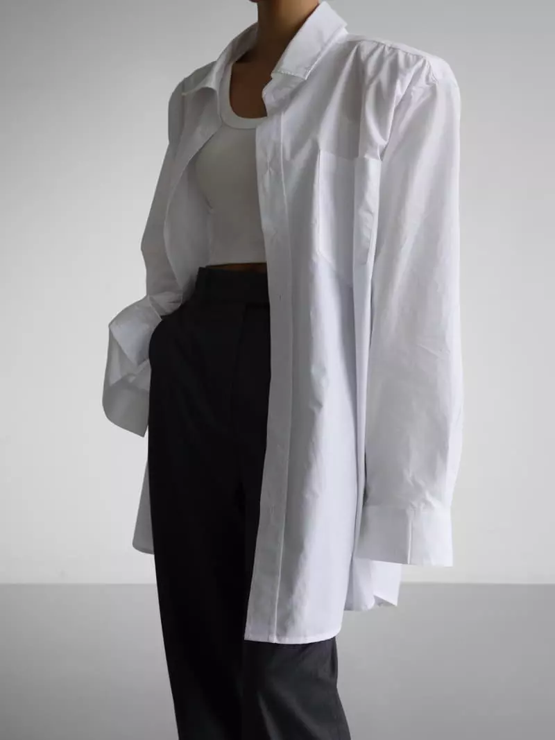 Paper Moon - Korean Women Fashion - #womensfashion - straight maxi length wide trousers - 10