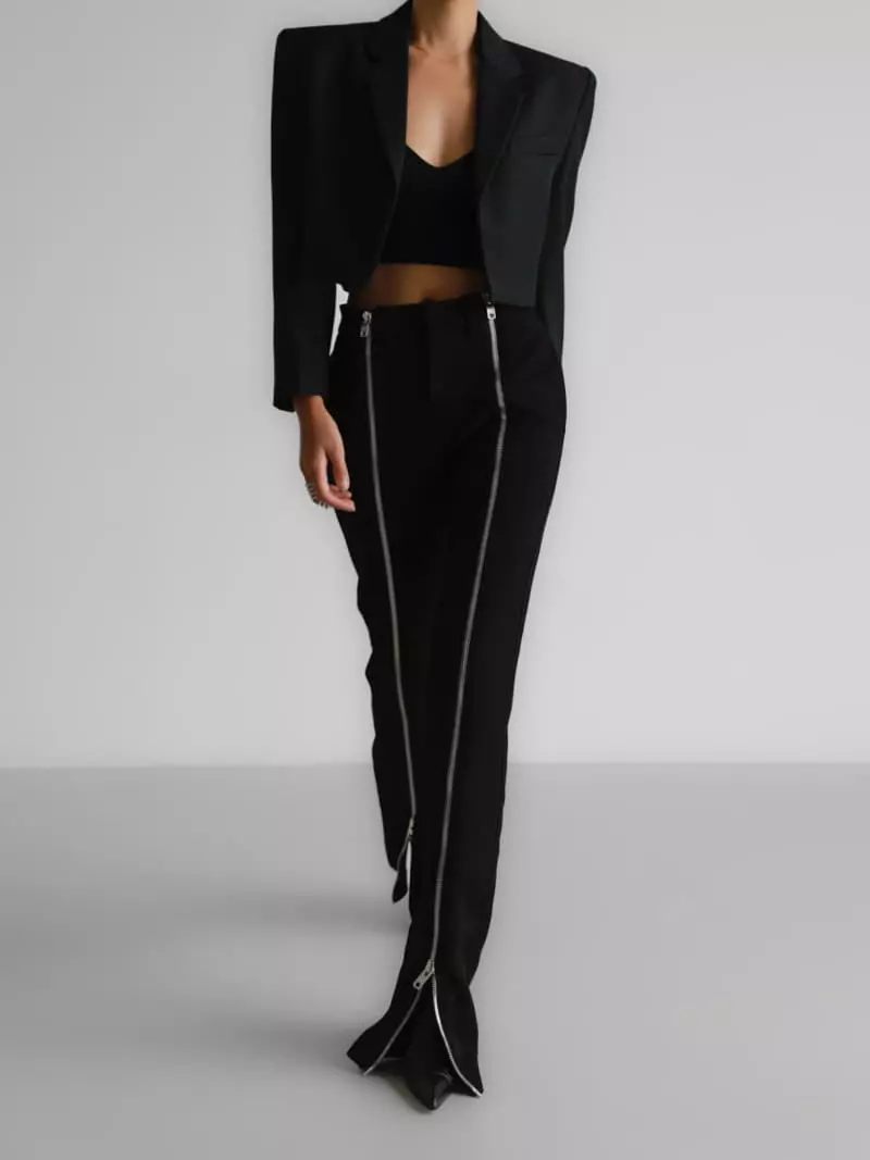 Paper Moon - Korean Women Fashion - #womensfashion - open front cropped blazer - 12
