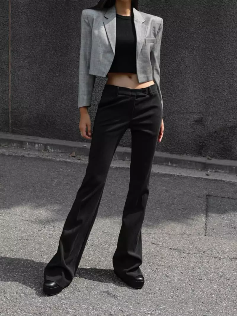 Paper Moon - Korean Women Fashion - #womensfashion - open front cropped blazer - 6