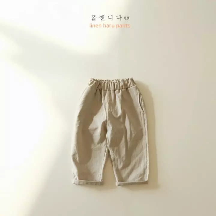 Paul & Nina - Korean Children Fashion - #Kfashion4kids - Oreore Haru Linen Pants - 2