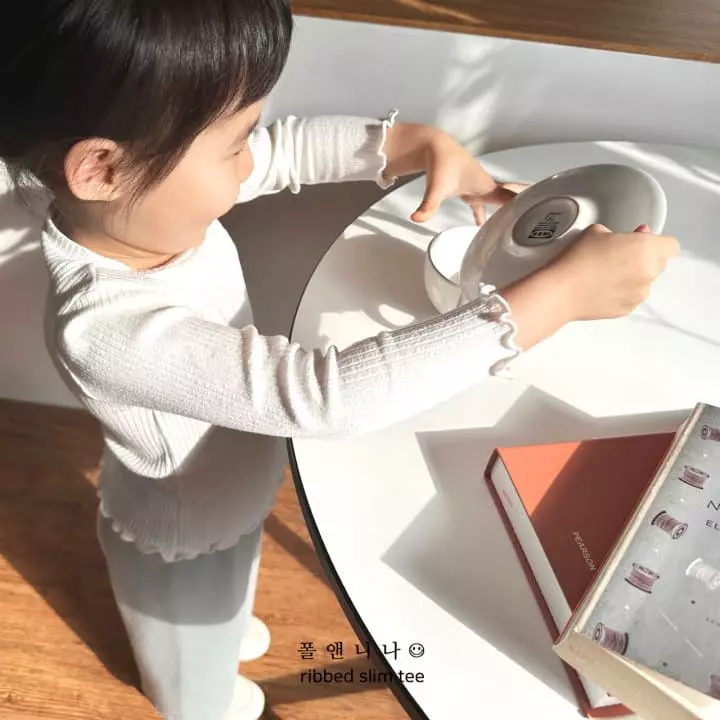 Paul & Nina - Korean Children Fashion - #childofig - Spring Ruffle Tee - 5