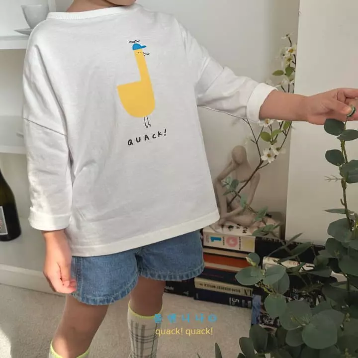 Paul & Nina - Korean Children Fashion - #littlefashionista - Duck Tee - 5