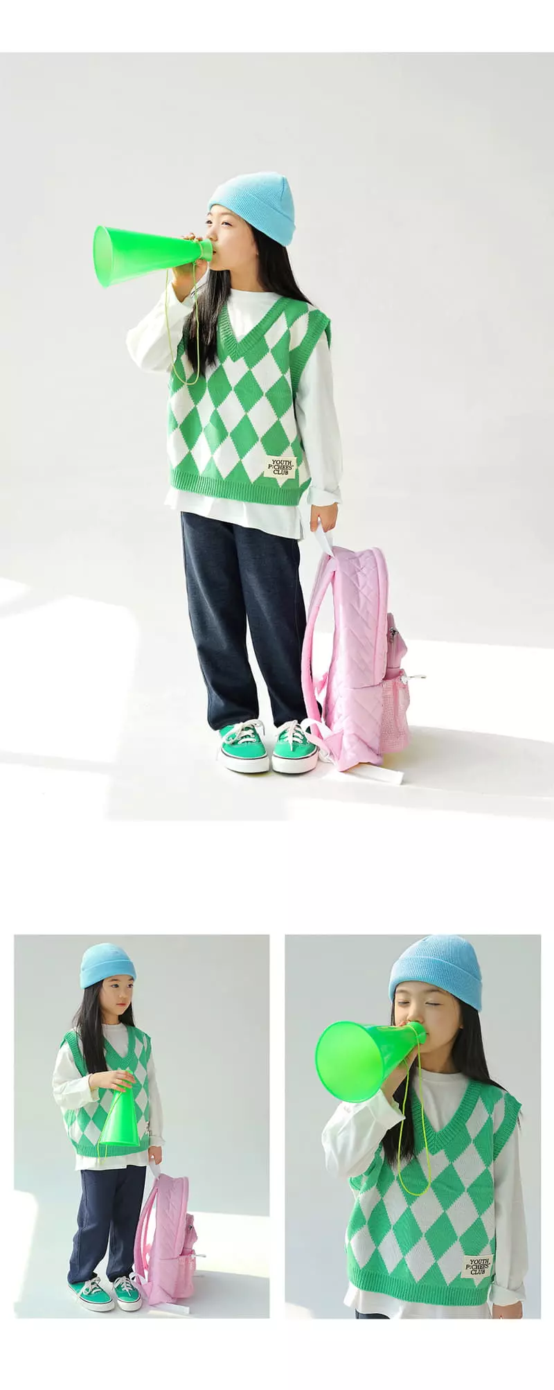Peach-Cream - Korean Children Fashion - #prettylittlegirls - Juky Knit Beanie - 5