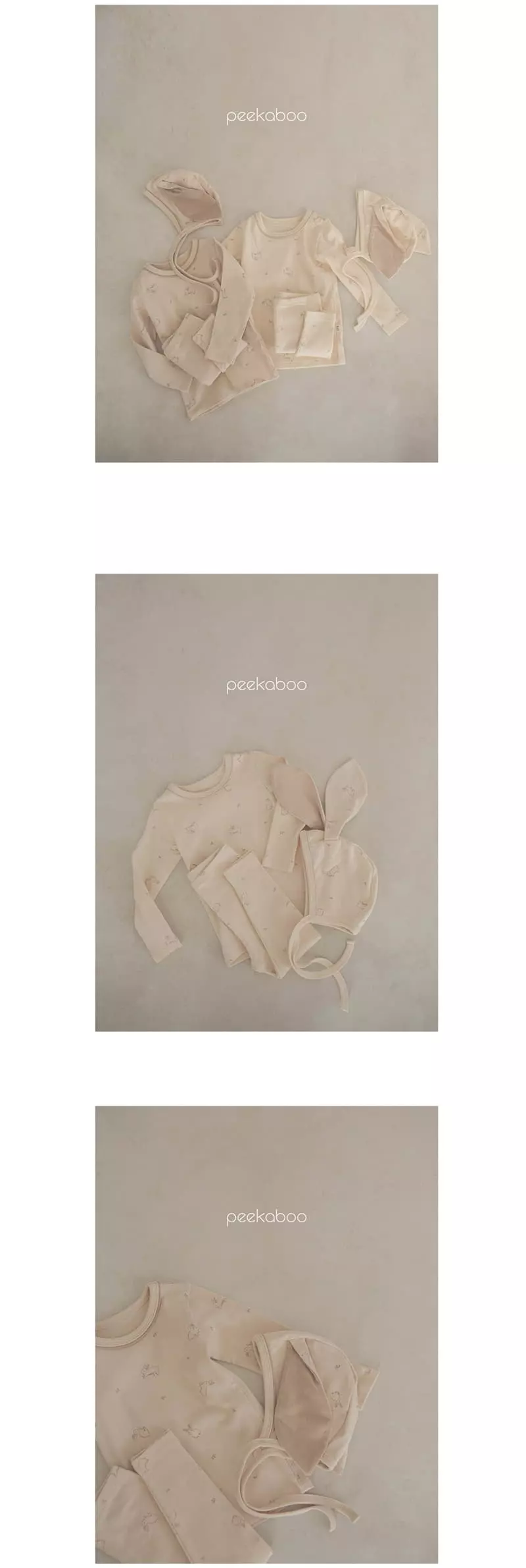 Peekaboo - Korean Baby Fashion - #babyfever - Lapin Bonnet - 3
