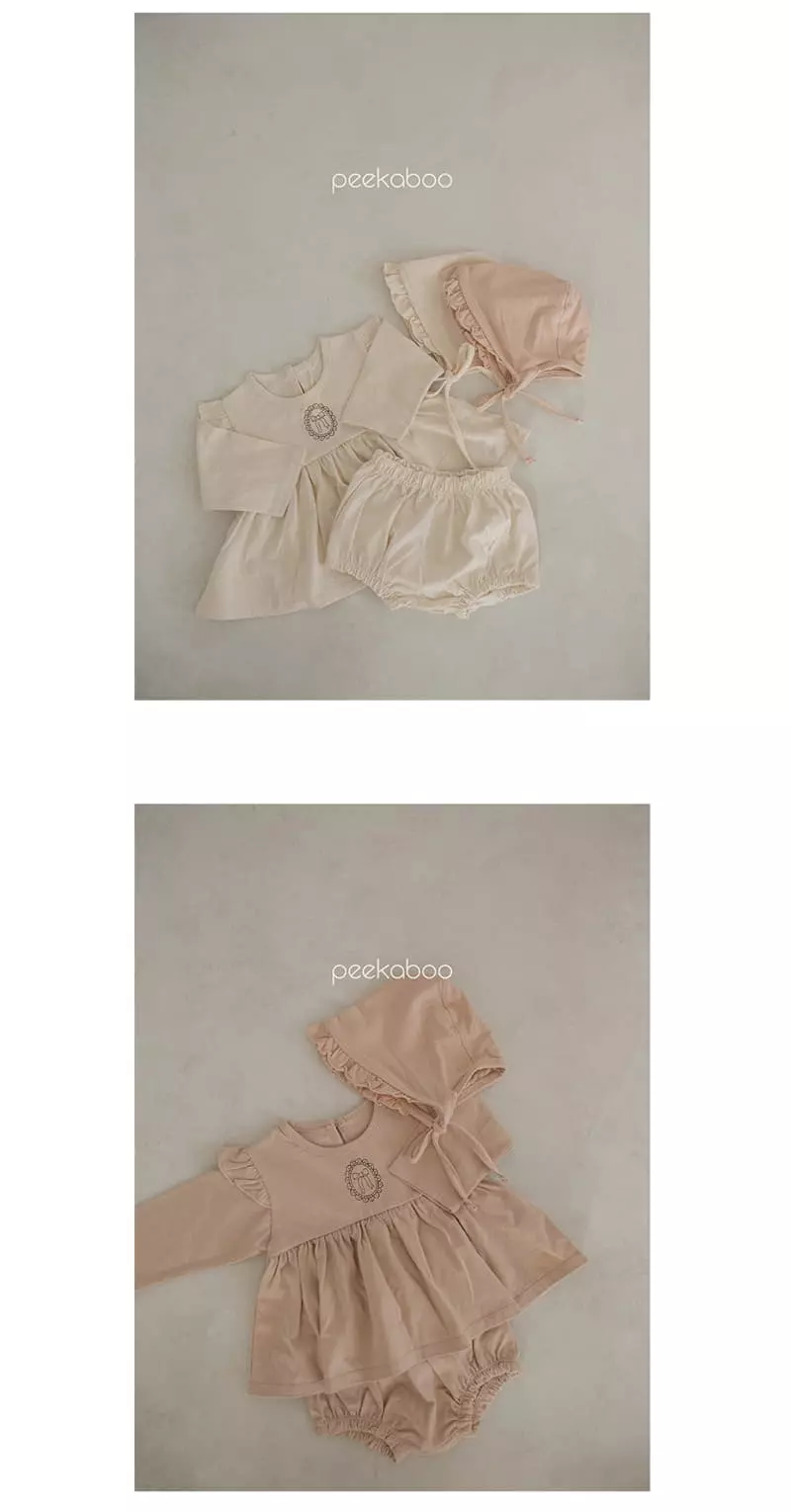 Peekaboo - Korean Baby Fashion - #babylifestyle - Grace Bonnet - 4