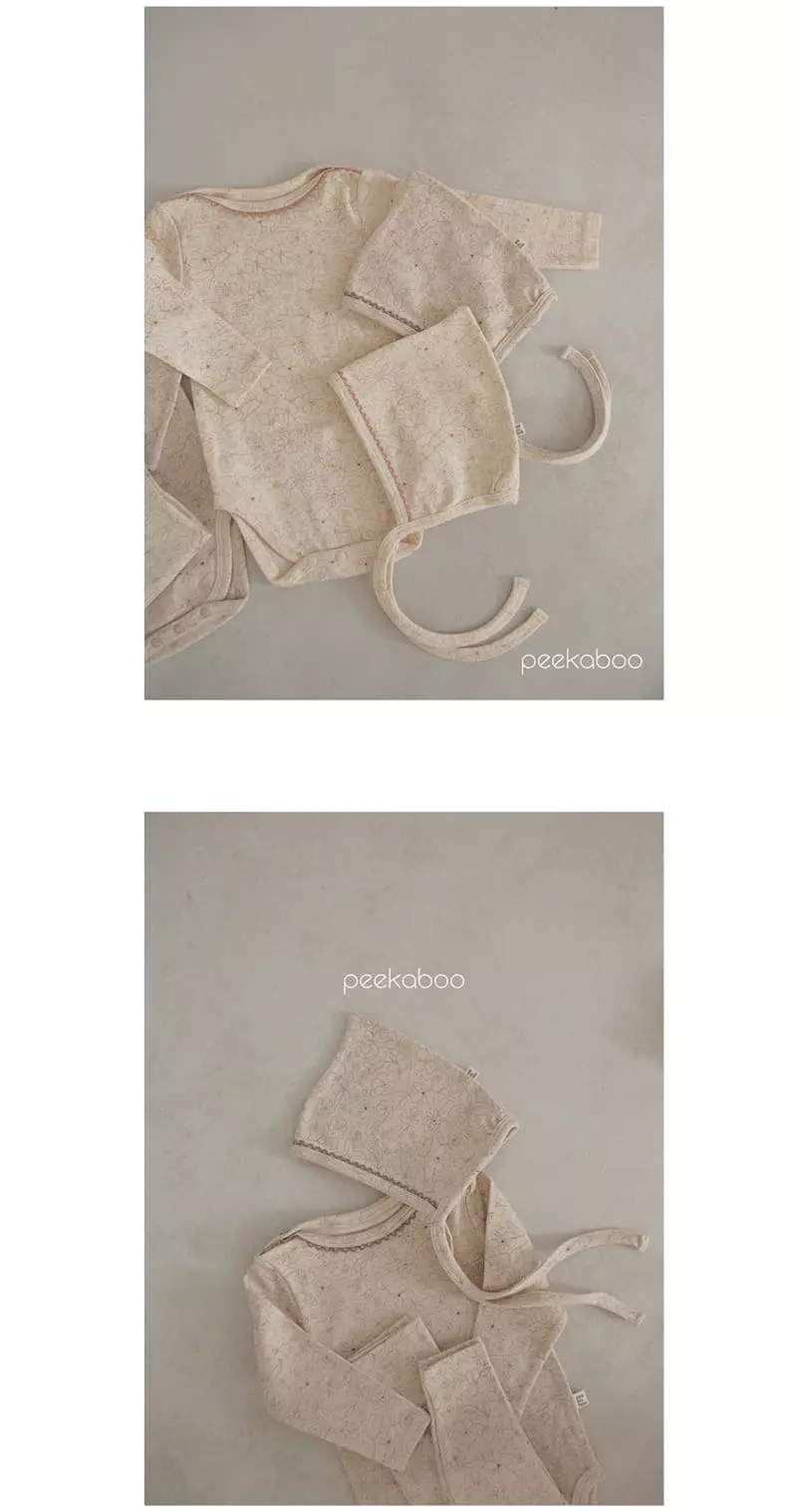 Peekaboo - Korean Baby Fashion - #babyoninstagram - Blossom Pot Hat - 5