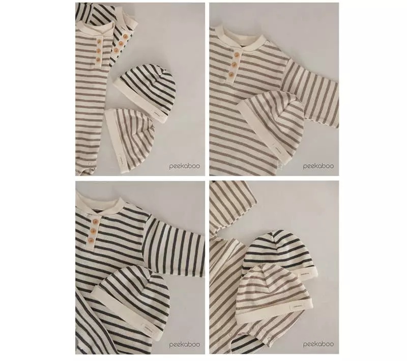 Peekaboo - Korean Baby Fashion - #babyoninstagram - Gogo Hat - 4