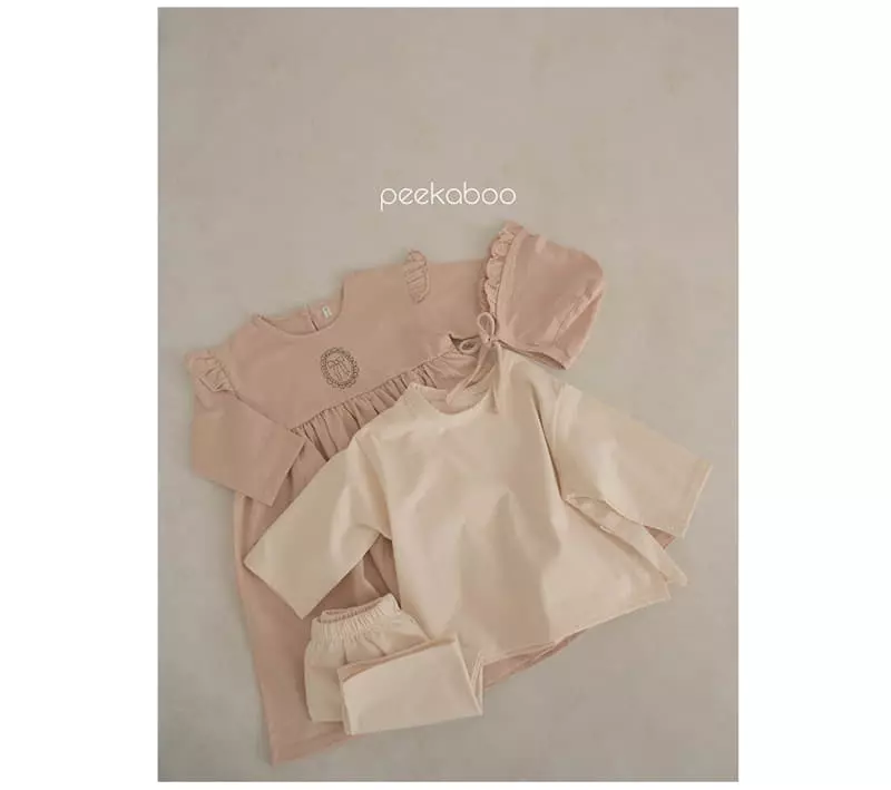 Peekaboo - Korean Children Fashion - #magicofchildhood - Luis Top Bottom Set - 5