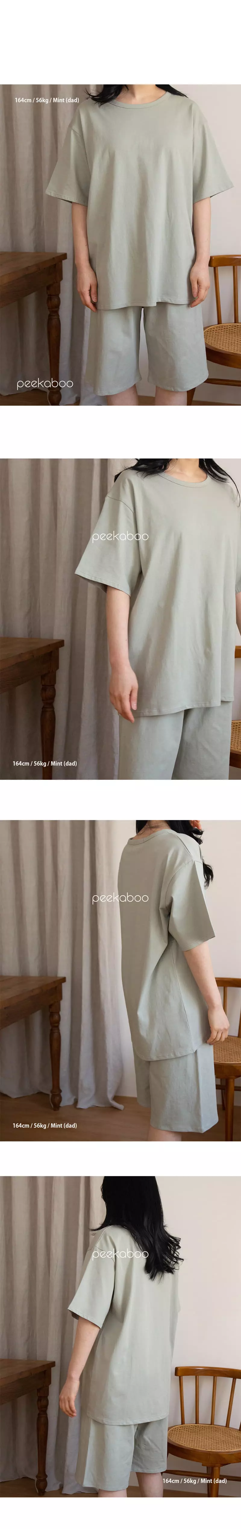 Peekaboo - Korean Women Fashion - #thatsdarling - Magarine Easywear Dad - 3