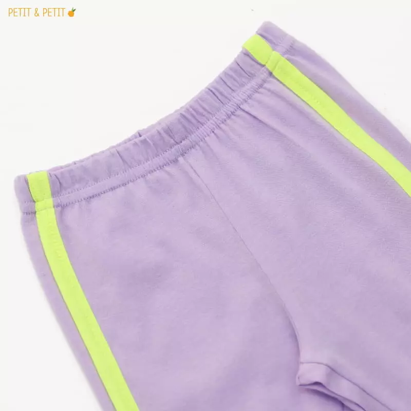 Petit & Petit - Korean Children Fashion - #Kfashion4kids - Piping Leggings - 9