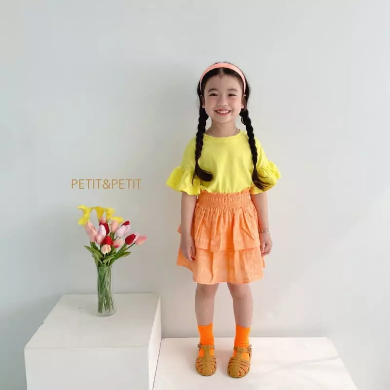 Petit & Petit - Korean Children Fashion - #childofig - Frill Tee - 2