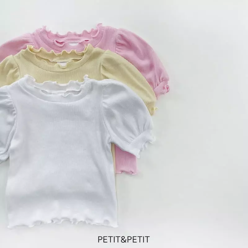Petit & Petit - Korean Children Fashion - #childofig - Puff Rin Tee - 12