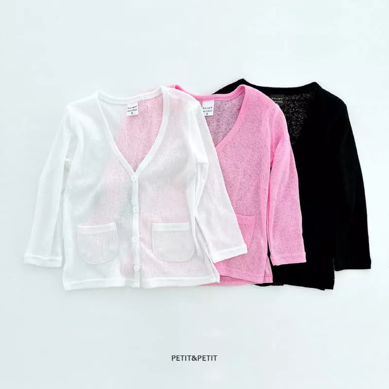 Petit & Petit - Korean Children Fashion - #childofig - Summer Cardigan - 3