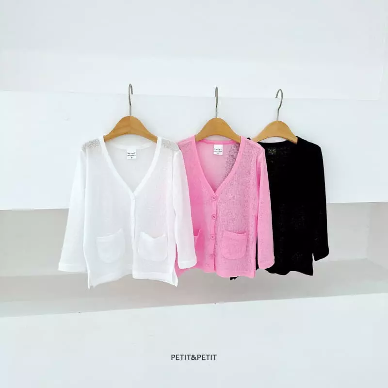 Petit & Petit - Korean Children Fashion - #childofig - Summer Cardigan - 4