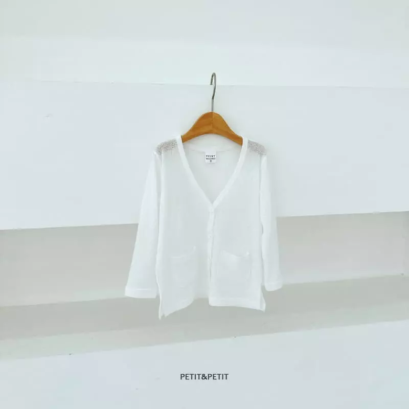Petit & Petit - Korean Children Fashion - #childrensboutique - Summer Cardigan - 5