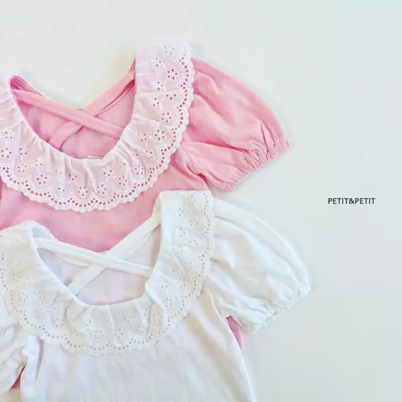 Petit & Petit - Korean Children Fashion - #designkidswear - Pure Lace Tee - 2