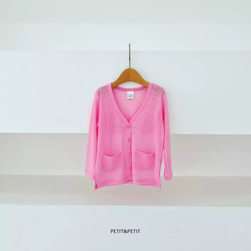 Petit & Petit - Korean Children Fashion - #designkidswear - Summer Cardigan - 6