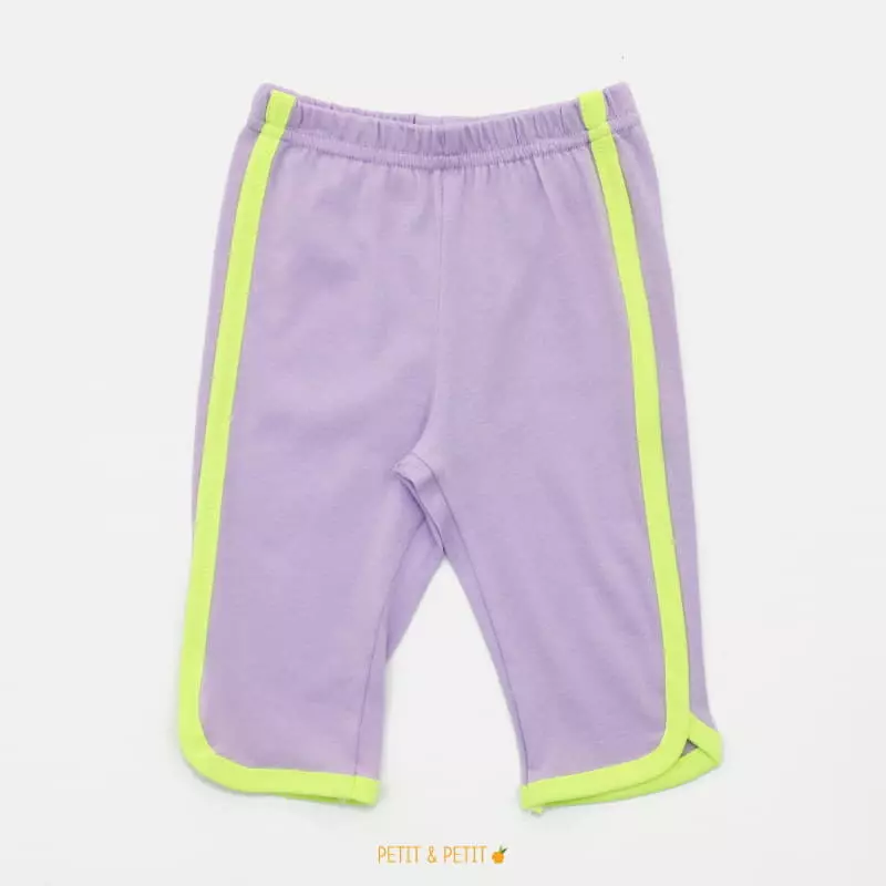 Petit & Petit - Korean Children Fashion - #designkidswear - Piping Leggings - 3