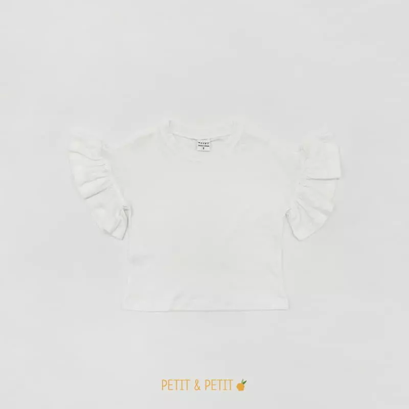 Petit & Petit - Korean Children Fashion - #discoveringself - Frill Tee - 5