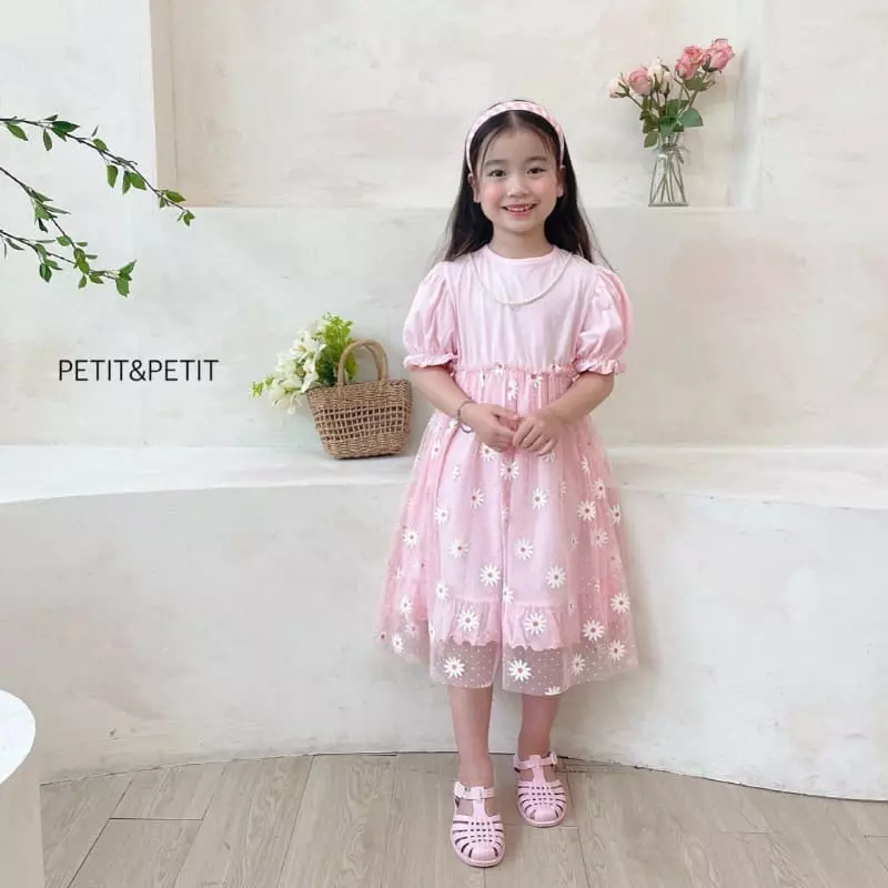 Petit & Petit - Korean Children Fashion - #discoveringself - Sweet Sha One-piece - 8