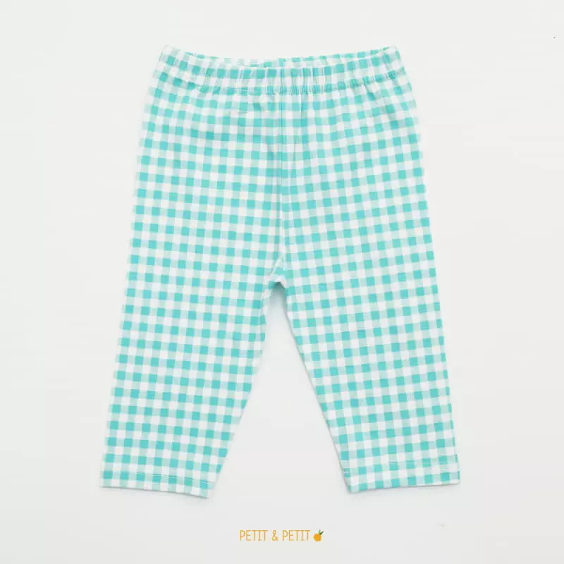 Petit & Petit - Korean Children Fashion - #discoveringself - Check Leggings - 5