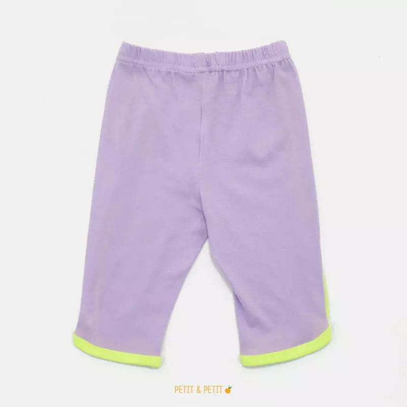 Petit & Petit - Korean Children Fashion - #designkidswear - Piping Leggings - 4