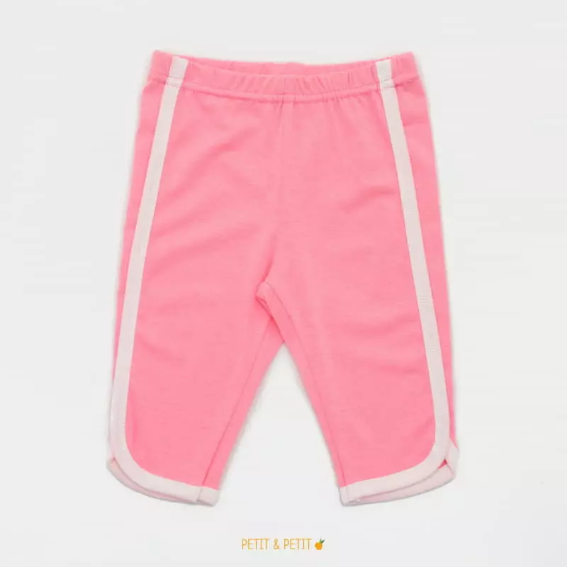 Petit & Petit - Korean Children Fashion - #kidsshorts - Piping Leggings - 6