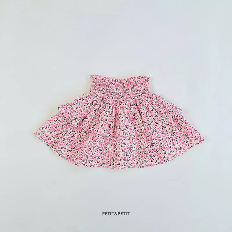 Petit & Petit - Korean Children Fashion - #kidsstore - Smocked Skirt - 8