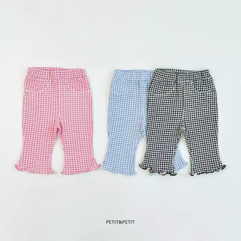 Petit & Petit - Korean Children Fashion - #magicofchildhood - Check Pants - 5