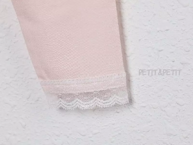 Petit & Petit - Korean Children Fashion - #magicofchildhood - Muzi Lace Leggings - 3