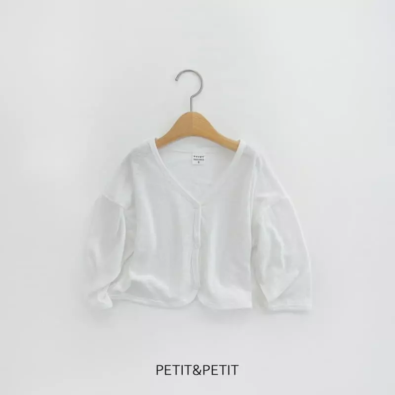Petit & Petit - Korean Children Fashion - #minifashionista - Linen Cardigan