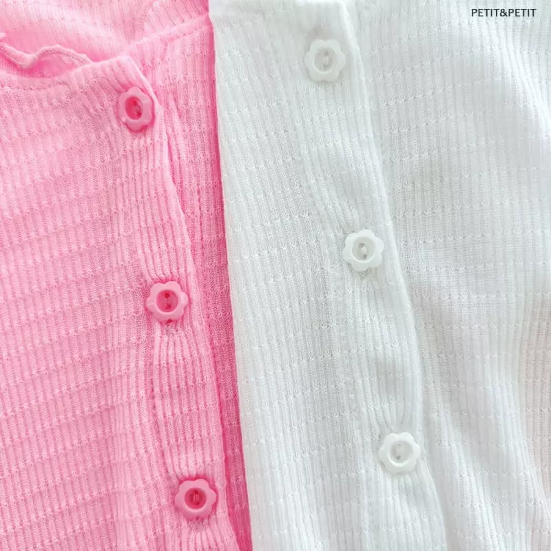 Petit & Petit - Korean Children Fashion - #prettylittlegirls - See Through Cardigan