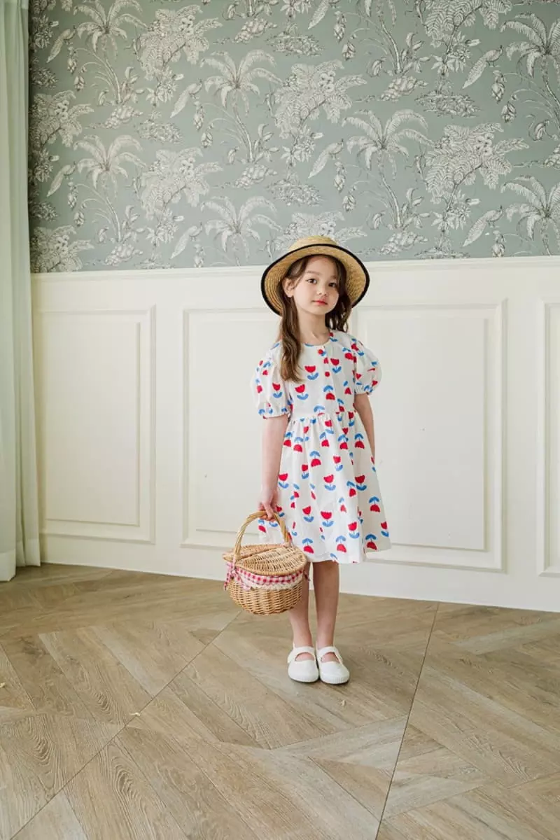 Pink Berry - Korean Children Fashion - #todddlerfashion - Tulip One-piece