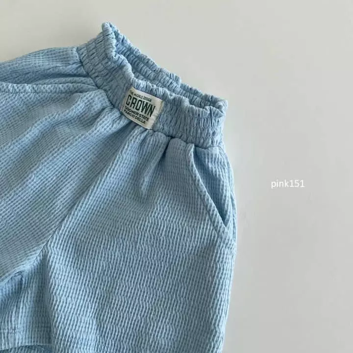 Pink151 - Korean Children Fashion - #stylishchildhood - Chock Waffle Shorts - 4