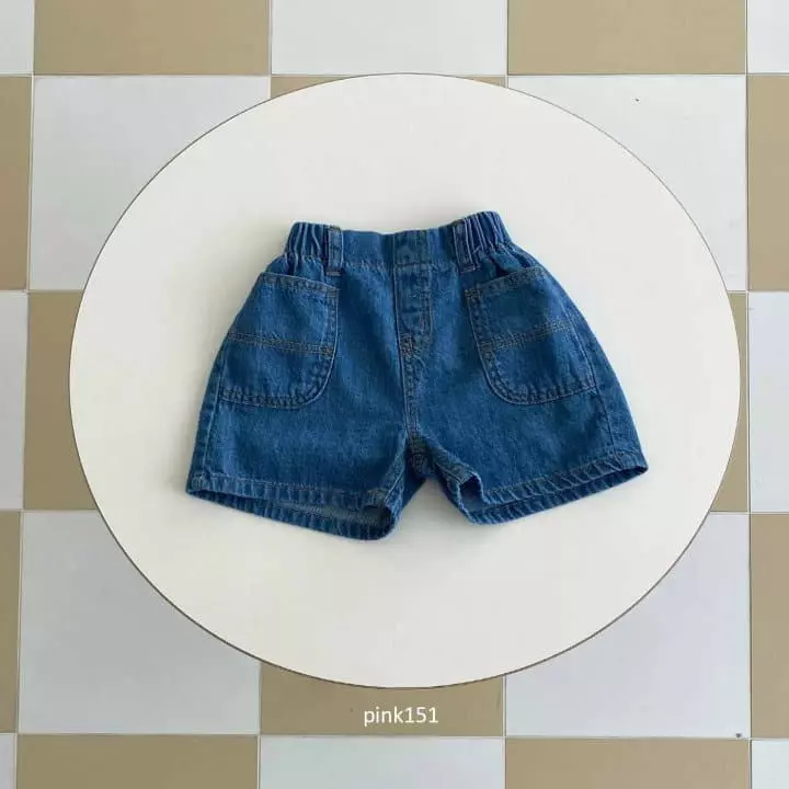 Pink151 - Korean Children Fashion - #childofig - Big Pocket Shorts