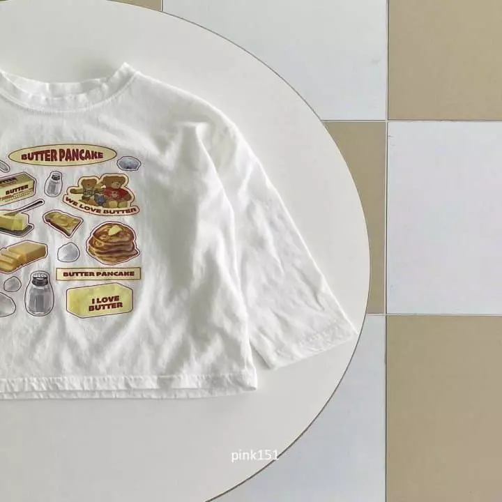 Pink151 - Korean Children Fashion - #childofig - Pan Cake Tee