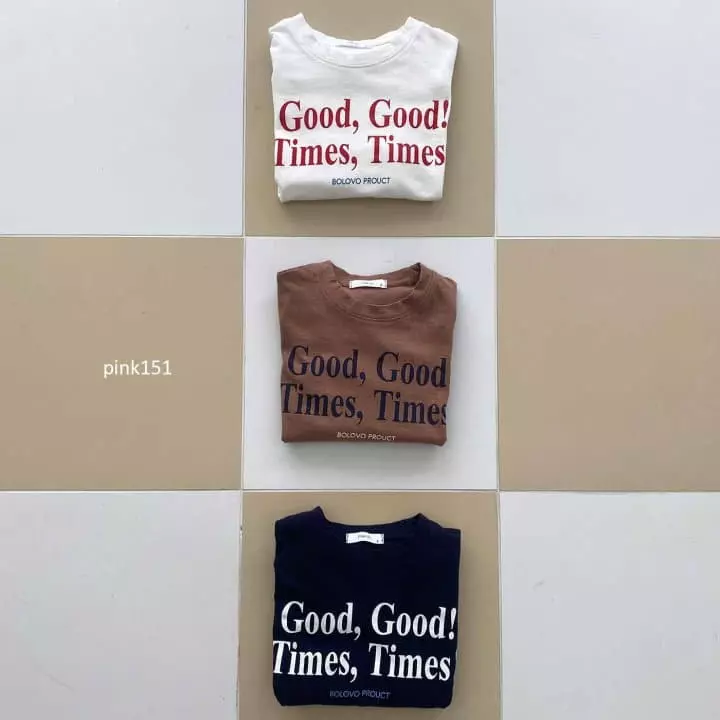 Pink151 - Korean Children Fashion - #childrensboutique - Good Time Tee - 6