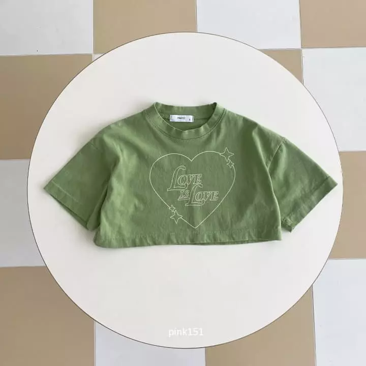 Pink151 - Korean Children Fashion - #childrensboutique - Love Is Crop Tee - 3