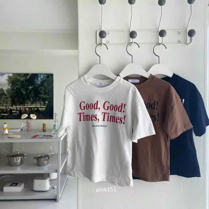 Pink151 - Korean Children Fashion - #designkidswear - Good Time Tee - 7