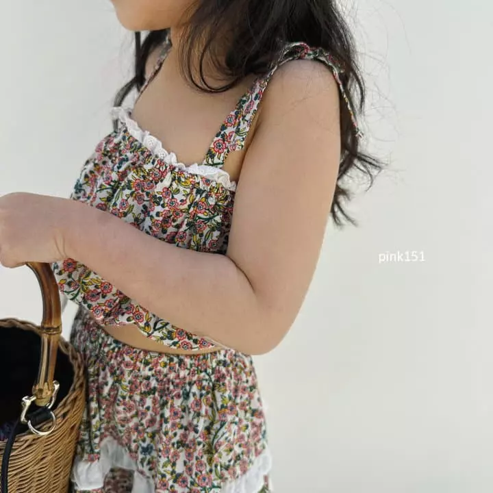 Pink151 - Korean Children Fashion - #designkidswear - Voulme Sleeveless - 9