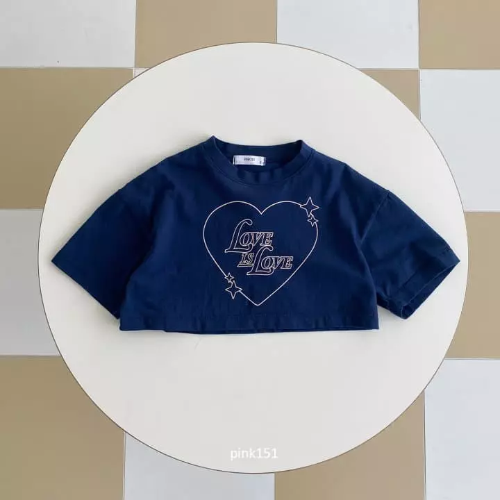Pink151 - Korean Children Fashion - #childrensboutique - Love Is Crop Tee - 4