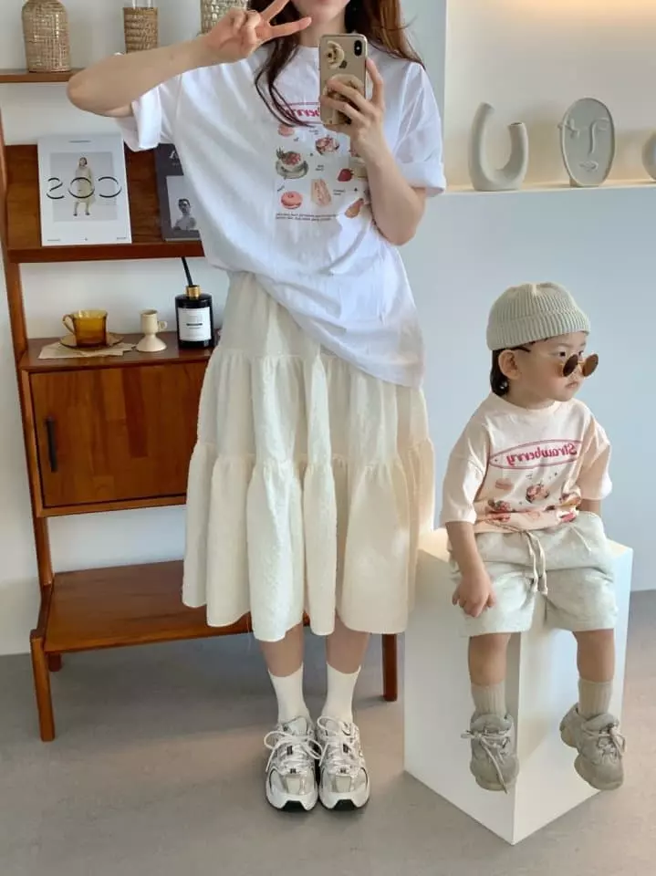 Pink151 - Korean Children Fashion - #designkidswear - Strewberry Tee - 2