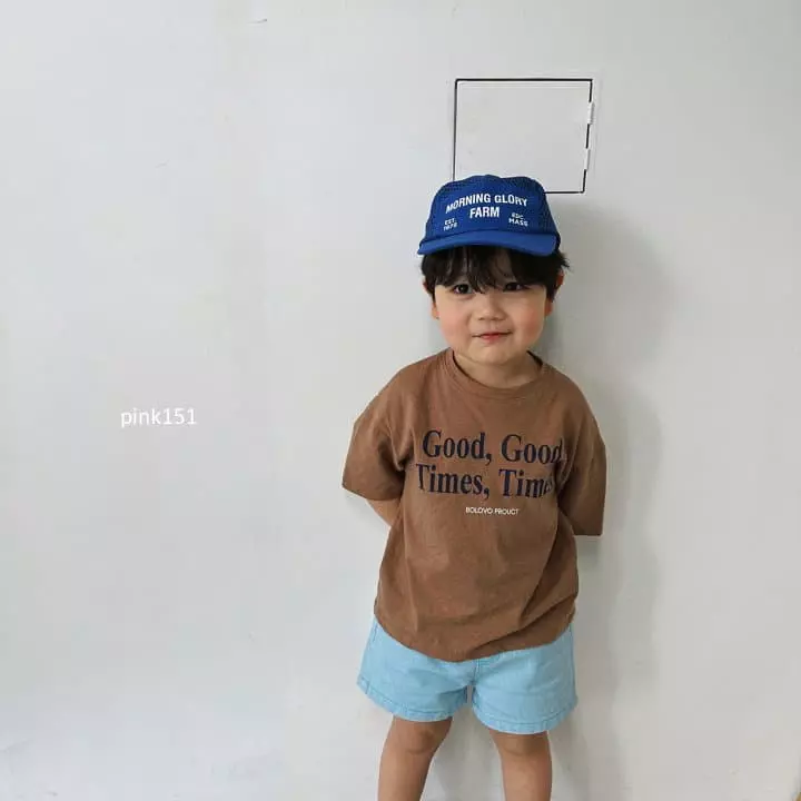 Pink151 - Korean Children Fashion - #discoveringself - Good Time Tee - 8