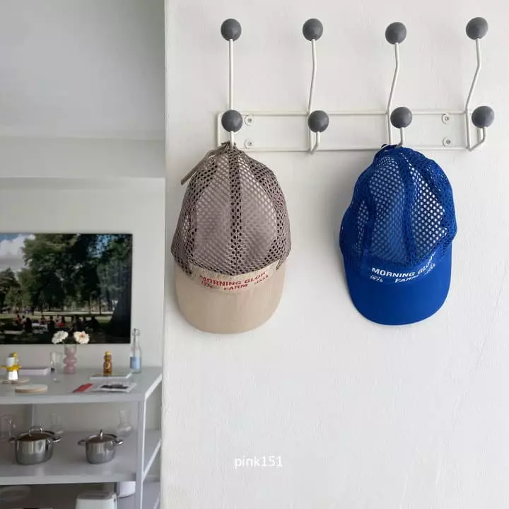 Pink151 - Korean Children Fashion - #kidsshorts - Pang Mesh Cap - 5