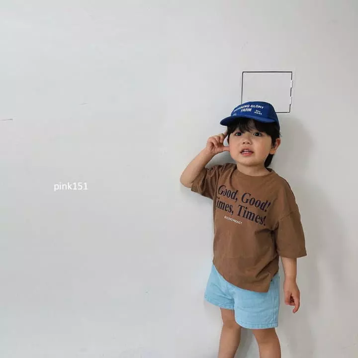 Pink151 - Korean Children Fashion - #kidsshorts - Good Time Tee - 10