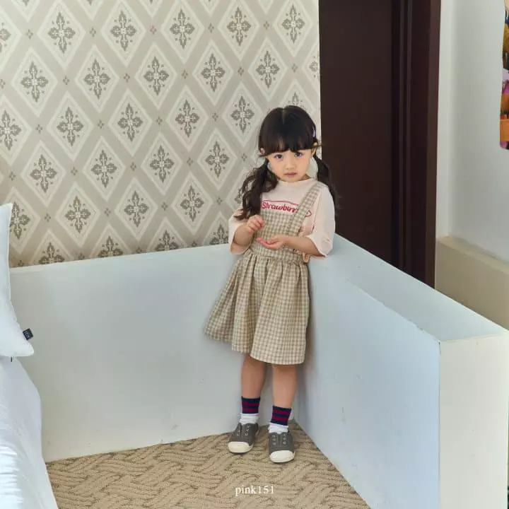 Pink151 - Korean Children Fashion - #kidsshorts - Strewberry Tee - 5